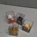 Wovnet 4 Pcs 2" Lucky Cat Waving Arm Maneki Neko Solar Lucky Cat Feng Shui Fortune Wealth Chinese Welcoming Window Car Dashboard Car Decor(Classic)