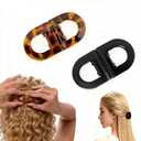 Magnetic Hair Clips  Strong Hold No-Slip Magnetic Hair Styling Clips, Seamless 2-in-1 Design for Easy Daily Hairstyles, Clip No Crease, Thoughtful Gifts for Women (A)