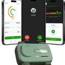 Pet Phone  Smart GPS Pet Tracker with Real-Time Location, Two-Way Communication, Emotional Support, and Unlimited Data | Ideal for Dogs and Cats | Up to 5-Day Battery (Green)