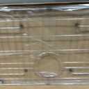 Kitchen Sink Grid and Sink Protectors 26" X 14 1/16", with Rear Drain Stainless Steel Sink Grids for Bottom of Kitchen Sinks, for Single Bowl Sinks(26" X 14 1/16" Rear Drain)