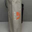 Opliy Portable Folding Camping Table for 2-4 Persons Aluminum Collapsible Table Lightweight with Carry Bag for Camping, Hiking, Picnics, BBQ, Beach Trips & Tailgating (Metal Gray)