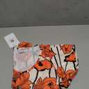 Wenrine Womens Summer Dresses Casual Floral V Neck Sleeveless Loose Boho Beach Tank Dress Sundress with Pockets, Size: M