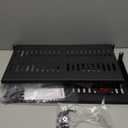 Promaster 2PCS 1U Server Rack Shelf, Universal Vented Rack Mount Cantilever