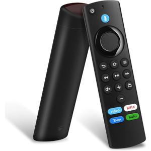 Replacement Voice Remote Fit for Smart TVs Stick (4K /4K Max/Lite/Cube), Smart TV(3rd Gen), for Insignia-Toshiba-Pioneer Smart TV