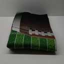 Oyihfvs Grunge American Football On Green Field Set of 3 Highly Soft Absorbent Towels 1 Bath Towel 1 Hand Towel 1 Face Washcloth for Spa Bathroom Hotel Kitchen Beach Gym (Multi 8)