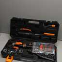 IBOSAD Hydraulic Copper Pipe Tube Fittings Crimping Tools with1/2,3/4,1" Dies for copper Pipe and F877 Stainless PEX Press Sleeves,3/8",1/2",5/8",3/4",1" Dies for ASTM F1807 Pex Pipe Copper Ring