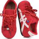 La Chapelle Women's Retro Fashion Sneakers Low Top Casual Walking Shoes
