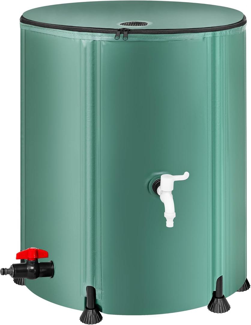 Collapsible Rain Barrel Water Storage Containers-50Gallon