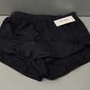 Period Swimwear Shorts Leakproof Menstrual Swim Bathing Suit Built in Bikini Bottom Waterproof UV 50 Teens Girl Women (Small, Black)