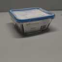 Snapware 4-Cup Total Solution Square Food Storage Container, Glass, Clear (1109304)