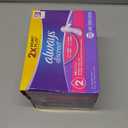 Always Discreet Incontinence Panty Liners for Bladder Leaks, Size 2, Very Light Absorbency, 120 Count