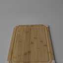 Farberware Nonslip Bamboo Cutting Board with Juice Groove, 11x14 Inch