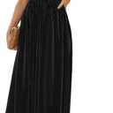 Sissyaki Women's Velvet Formal Dresses for Wedding Guest 2025 Fall Winter Dress (Large)