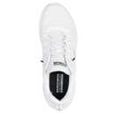 Skechers Women's Go Run Consistent 2.0 Duval Sneaker, White/Black, 9.5