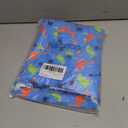 NACOCO Large Dog Raincoat Adjustable - Pet Dinosaurs Water Proof Clothes Lightweight Rain Jacket Poncho Hoodies with Strip Reflective Blue (XXL, Blue Dinosaur) (2X-Large (Pack of 1))