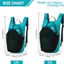 Ultra Lightweight Foldable Backpack,Water Resistant Small Packable Hiking Daypack Outdoor Camping Travel Bag