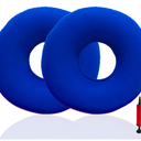 2 Pack Donut Pillow, Inflatable Donut Cushion for Tailbone Pain