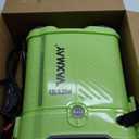 Battery Powered Backpack Sprayer 3.2 Gallon, VAXMAY 80 PSI Electric Graden Sprayer Works with Makita 18V Battery, Weed Lawn Sprayer with Telescopic Wand, 5 Nozzles, 2.0 Ah Battery & Charger Included