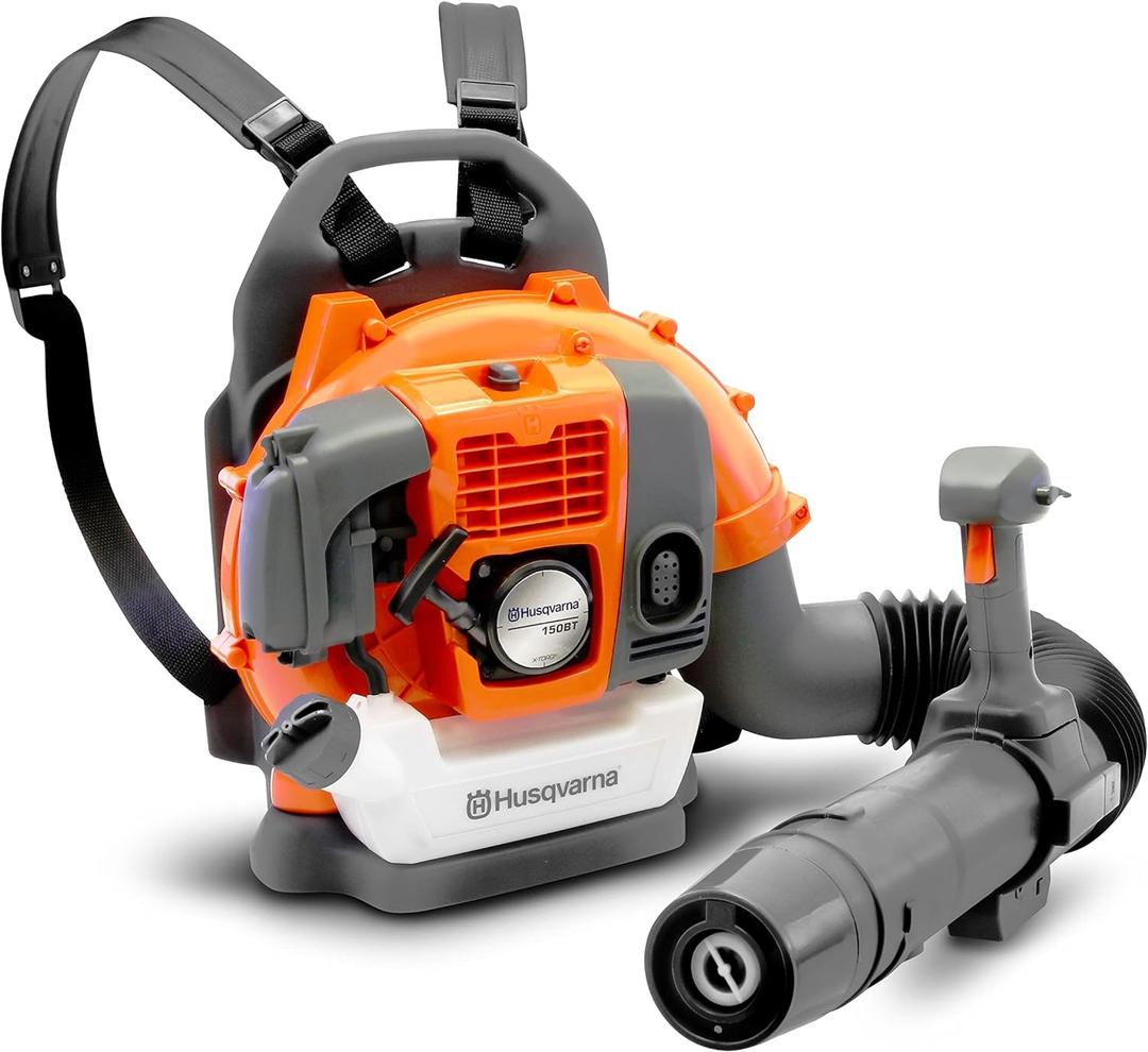 Husqvarna 531099402 150B Toy Bubble Leaf Blower, Outside Toys for Toddlers, Kids Birthday Gifts, 150BT Toy-New