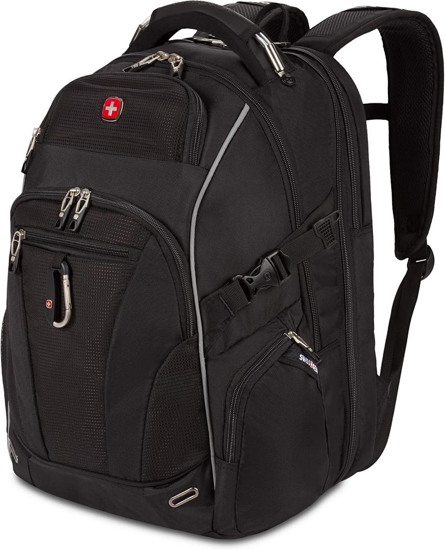 SWISSGEAR SA6752 TSA Friendly ScanSmart Laptop Backpack (Black) (17.75-Inch)