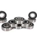 DEEG 10PCS R12 2rs baeing3/4 x1-5/8x7/16 Double Rubber Sealed Ball Bearing