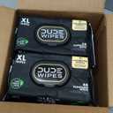 DUDE Wipes - Flushable Wipes - 6 Pack, 288 Count - Shea BUTTer Smooth - Extra-Large - Vitamin-E & Aloe - Septic and Sewer Safe