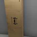 5-Lights Crystal Globe Pendant Light Kitchen Island Gold Linear Chandeliers for Dining Room,LED Dimmable Globe Chandelier for Kitchen Living Room Foyer