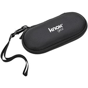Knox Gear Recorder Case - Small Hard Case with Zipper & Inner Storage Pouch - Fits Sony UX560 and Most Digital Voice Recorders - Travel Audio Carrying Case for Playback Pocket Recorder & Electronics