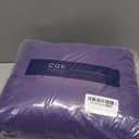 Split King Size 5 Piece Sheet Set - Comfy Breathable & Cooling Sheets - Hotel Luxury Bed Sheets for Women & Men - Deep Pockets, Easy-Fit, Soft and Wrinkle Free Sheets - Purple Oeko-Tex Bed Sheet Set