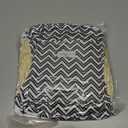 Langsprit Male Belly Bands for Dogs (Pack of 3) - High Absorbing Dog Wraps Male Washable - Reusable Male Dog Diapers (Large, Black and White)