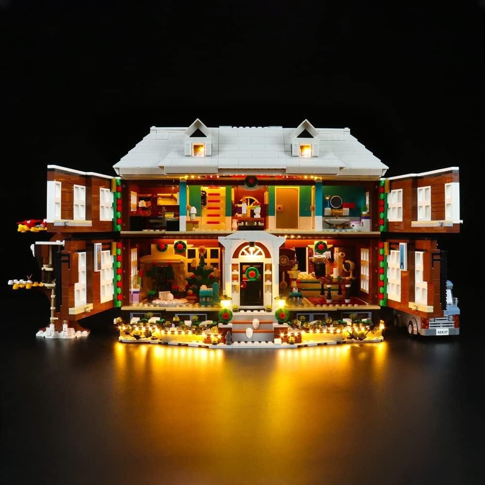 VONADO Led Light Kit Compatible with Lego Home Alone Exclusive 21330 Building Set (No Model), Led Decoration Lighting Set Compatible with Lego Ideas 21330 for Adults
