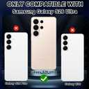 Magnetic for Galaxy S26 Ultra Case with Invisible Ring Stand[Compatible with MagSafe]Full Body Slim Women Girl Shockproof Marble Pattern Design Case for Samsung Galaxy S26 Ultra,Shiny Orange