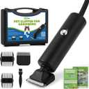 300W Pet Grooming Clippers (2000-6600rpm Stepless Speed Control, Heavy-Duty Commercial Grade, 13ft Power Cord, Low Noise< 50db, with Extra Blade) (300W Stepless Speed Control)