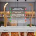 2 x Kitchen Click Bread Knife for Homemade Bread  16" Acacia Wood Bow Knife with 3 Extra Blades  Sourdough Bread Slicer for Even, Crumb-Free Cuts  Ideal for Artisan Loaves, Bagels,