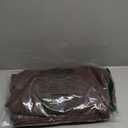 YoungsTex Dark Brown Linen Curtains 63 Inch Length for Living Room - Chocolate Light Filtering Window Drapes Semi Sheer with Rod Pocket Back Tab for Bedroom, 2 Panels, 52 X 63 Inch