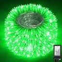 1500 LED 470FT Christmas String Lights Outdoor, 12 Pro Modes and Timer Memory & Brightness, Plug in Waterproof Clear Wire Twinkle Light for for Xmas Yard Tree Wedding Party Decor (Green)