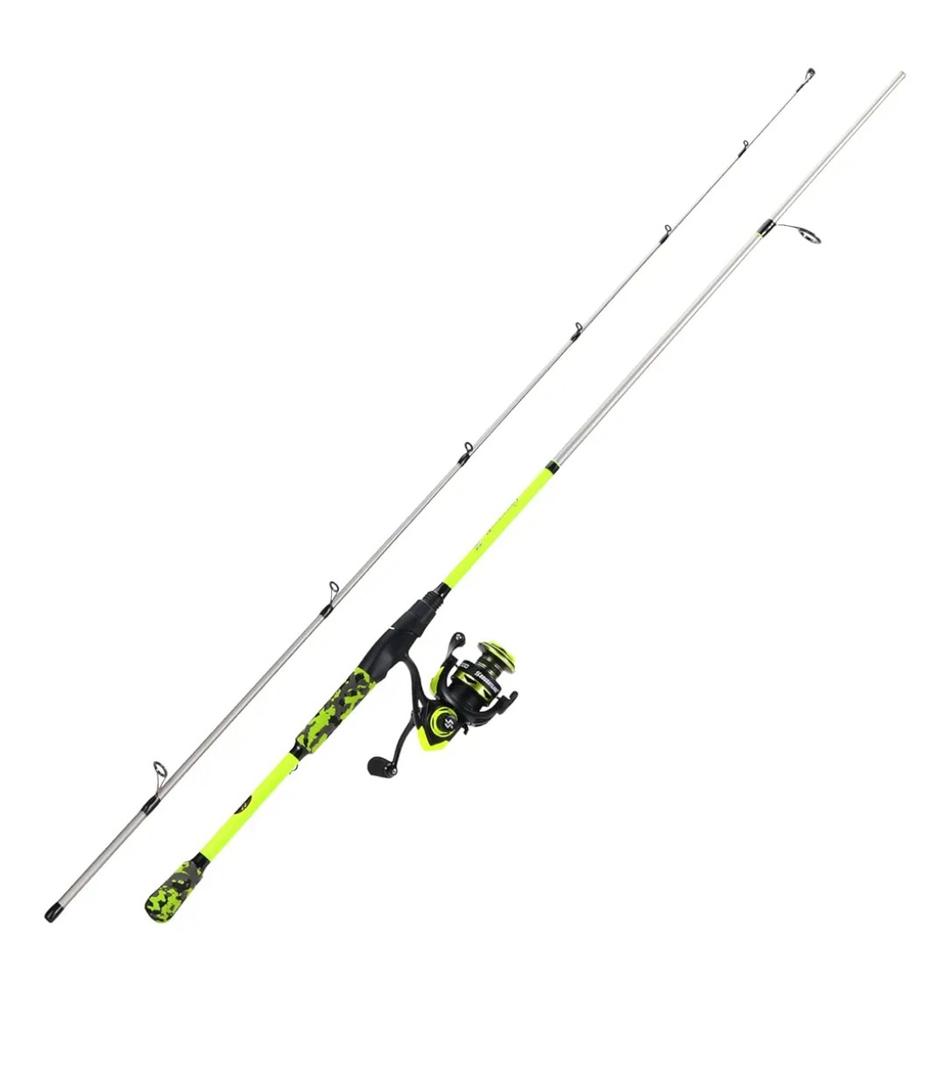 Sougayilang Baitcast & Spinning Reel and Fishing Rod Combo, IM7 Graphite 2Pc Blank Rods,EVA Handle & “S” Style Hook Keeper ‎44 x 4.5 x 2.5 inches