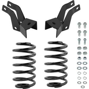 maXpeedingrods 4 Rear Lowering Springs Kit for GM SUV 2007-2014, for Chevy Tahoe/Suburban, for GMC Yukon/Yukon XL/Denali, for Cadillac Escalade, Drop Coils Kit with Shock Extenders