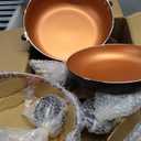 Ceramic Pots and Pans Set, 15PCS Nonstick Set Ceramic Cookware Set, Nonstick Pan Pots and Pans Set Non Stick Cookware set (With-Induction)