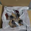 Amazon Basics Wooden Pants Hangers - Cherry, (Pack of 60)