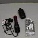 REVLON One-Step Volumizer Plus Hair Dryer and Styler, Enhanced Motor for Less Frizz, More Shine, and Reduced Heat Damage for Salon Style Round Brush for Blowout, Black 