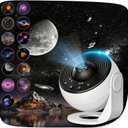 Pro Galaxy Projector, 13 in 1 Planetarium Star Projector for Bedroom Decor, 360 Rotating Nebula Projector Lamp, Timmer Starry Night Light Sleep Projector for Kids,Ceiling,Room Decoration,Gifts (White)