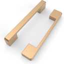 FILTA Champagne Bronze 5 Inch(128mm) Kitchen Cabinet Handles,10 Pack Bronze Cabinet Pulls Cabinet Hardware for Cabinets Cupboard Drawer