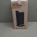 Space Heaters for Indoor Use, 1500W Electric Heater with Thermostat, 70 Oscillation, Remote Control, 3 Modes, 12H Timer, Portable Heater for Bedroom, Office, Home (Gold)