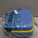 Mchoi Shockproof Carrying Case Fits for PicassoTiles 100 Piece Set Magnet Building Tiles, EVA Portable Storage Case Shockproof, Blue