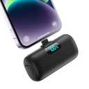 Small Portable Charger for iPhone,Upgraded 5000mAh PD Fast Charging Power Bank,Mini Battery Pack Backup Charger Compatible with iPhone 14/14 Pro Max/13/13 Pro/12 Pro/11/XS/XR/X/8/7/6 etc-Black 2p