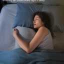 QUEEN ROSE Body Pillow, Full Body Support Pillow for Side Sleepers, Cooling Soft S Shaped Hug Pillow for Adults, Grey