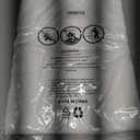 2Pcs 36inch White Kitchen Tier Curtains for Windows, Semi Light Filtering Curtains for Bedroom, Living Room, Basement, Bathroom, Window Treatments (24" W x 36" L)