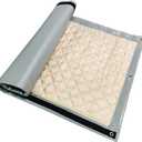 Temporary Construction Traffic Industrial Sports Pitches Outdoor Noise Control Sound Blocking Reducing Cancelling Soundproof Screen Blankets Sound Barrier 39.3x78.7" (Gray)