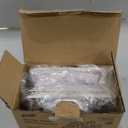 TAILI Sponge Holder for Kitchen Sink with Strong Suction Cup, Removable Sponge Holder, Rustproof Aluminum Sink Caddy for Sponges, Dish Brush - Silver